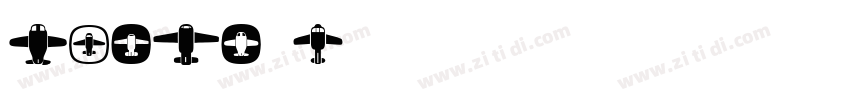 BYRIL Airplanes字体字体转换